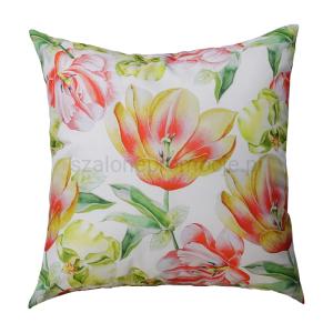Poszewka kwiaty magnolie 40x40 PANAMA DRUKOWANA