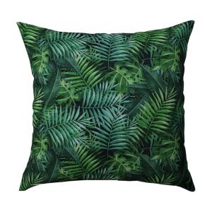 Poszewka zielone palmy 40x40 PANAMA DRUKOWANA