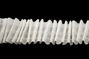 Taśma do firan i zasłon 4 cm OŁÓWEK taśma marszcząca rolka 90 mb