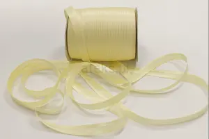 Lamówka atłasowa 15 mm kolor VANILIA