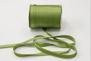 Lamówka atłasowa 15 mm kolor ZIELONY