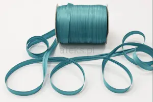 Lamówka atłasowa 15 mm kolor TURKUS