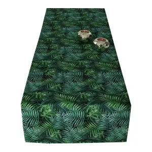 Bieżnik panama ZIELONE PALMY 40x140