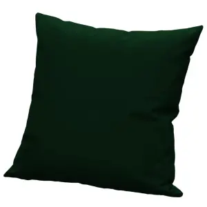 PODUSZKA OGRODOWA 50x50 wodoodporna CIEMNA ZIELEŃ BUTELKOWA
