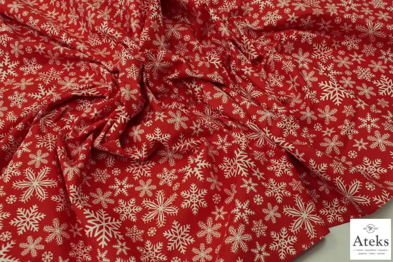 tkanina_bawelna_biale_sniezynki_na_czerwonym_tle_2.JPG